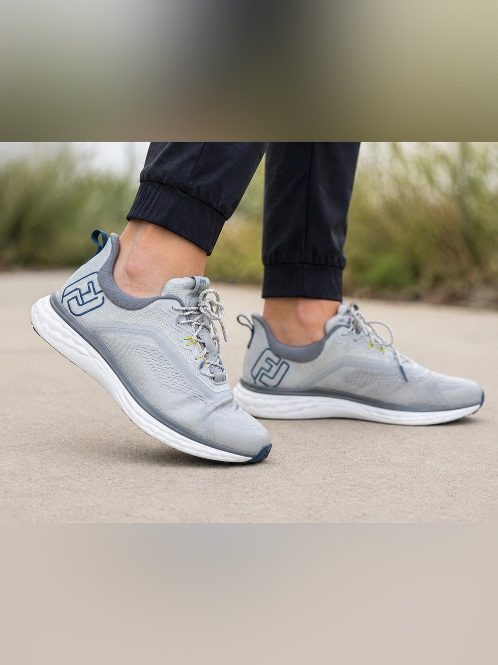 FootJoy Golf Shoes Men 9M Gray Spikeless Athletic Comfort FJ Casual